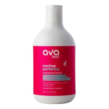 Imagem de Ativador De Cachos Cabelos Cacheados Ava Hair 500ml