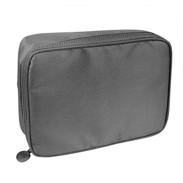 Imagem de Estojo Escolar Multifuncional Bau c/ 24 Elásticos para Organização de Canetas / Lápis 22x17x6cm Preto