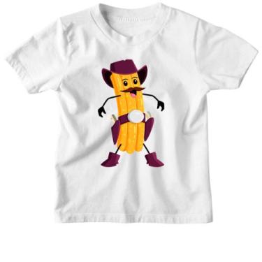 Imagem de Camiseta Infantil Churros cowboy - Alearts, 12
