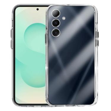 Imagem de Capa Capinha SPACE CASE Clear Ultra Resistência Híbrida Compatível Samsung Galaxy S25 Plus