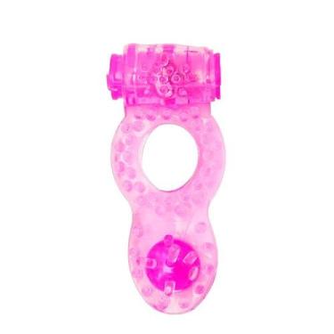 Imagem de Anel Peniano Com Vibrador Estimulador De Clitóris e Peniano - SI