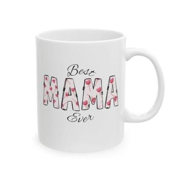 Imagem de IUPTOWN CHIC Caneca Best Mom Ever – Presentes para mãe, irmã, tia, avó, namorada, enfermeira, colega de trabalho, professora – perfeito para o dia das mães, aniversários, Natal (de coração a coração)