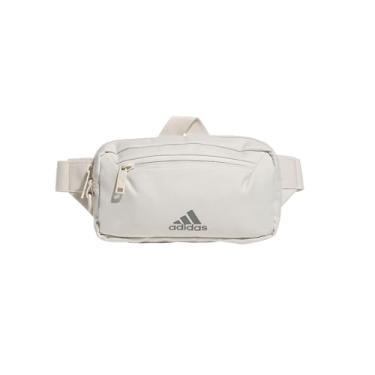 Imagem de adidas Bolsa de cinto essencial 2.0 com alça ajustável para festivais e viagens, Alumina bege, One Size, Bolsa de cinto essencial 2.0 com alça ajustável para festivais e viagens
