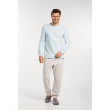Imagem de Conjunto Pijama Soft Fleece Térmico Masculino-Masculino