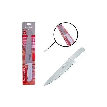 Imagem de Faca para Cozinha 8", Gedex CTR-205, Cabo Branco