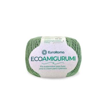Imagem de Fio Ecoamigurumi Euroroma 254m Linha Amigurumi Várias Cores, 0802 - Es