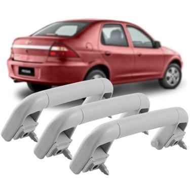 Imagem de Kit 3 Alca De Teto Auto Quality Prisma 2007 A 2012