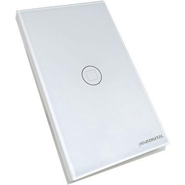 Imagem de Interruptor Smart 1 Botão Nova Digital - Alexa E Google