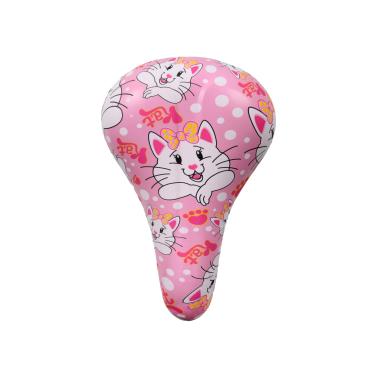 Imagem de Selim infantil junior com canotinho estampado gatinha