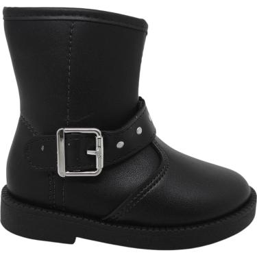 Imagem de Bota Infantil Menina Casual Dia a Dia Passeio Escola Detalhes Metalizados Cano Baixo Molekinha 2184.101
