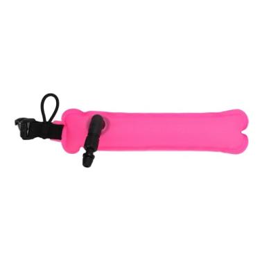 Imagem de Snorkeling Marker Bóia, Dive Float Long Service Life Mini Fácil Inflação (Rosa)