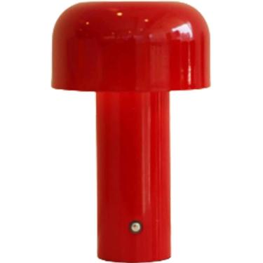 Imagem de Candeeiro De Mesa De Cogumelo,lâmpada De Mesa Led Recarregável Sem Fio Portátil Para Quarto,luz De Mesa De Cogumelo Para Sala De Estar,bar, Blue