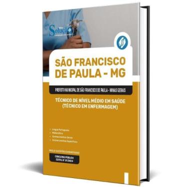 Imagem de Apostila Prefeitura São Francisco Paula Mg 2024 Técnico - Editora Solu