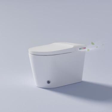 Imagem de Vaso Sanitário Inteligente de Luxo Lemon Decor  Tampa Automática, Bidê