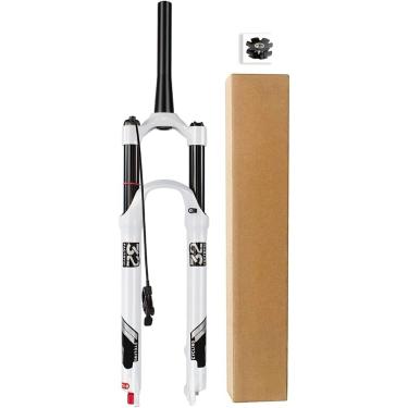 Imagem de Garfos De Ar De Suspensão De Mountain Bike 26 27,5 29 Polegadas, Liga De Magnésio 1-1/8 "straight Steerer Mtb Bike Front Fork Travel, Straight Remote Lock, 26 inch