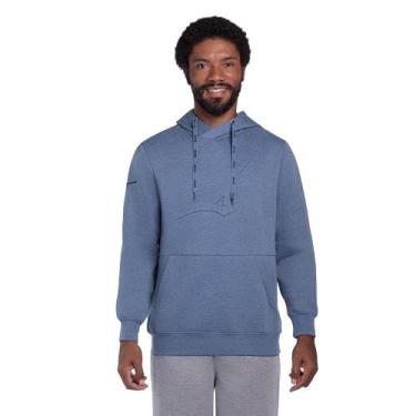 Imagem de Moletom Masculino Mizuno Soft II, Azul, M