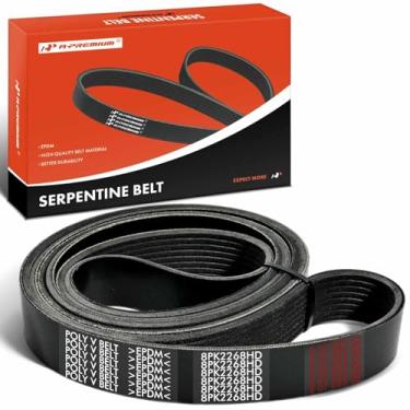 Imagem de A-Premium Correia de reposição serpentina para Ford F-650 F-750 2000-2003, 7.3L Diesel