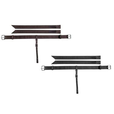 Imagem de Showman Cinch traseiro de nylon com fivelas de rolo