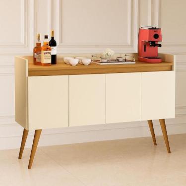 Imagem de Aparador Buffet Sala 4 Portas Luise - Diversas Cores - Comprar Moveis 