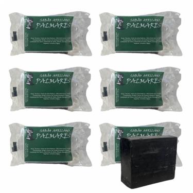 Imagem de Kit com 6 Sabão Da Costa Africano Palmares 100 g + Presente
