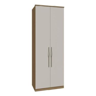 Imagem de Guarda Roupa Modulado 02 Portas 234cm Setiba - Móveis Rimo, Carvalho/O