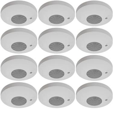 Imagem de Kit 12 Sensor De Presença Teto 360° Embutir Sobrepor