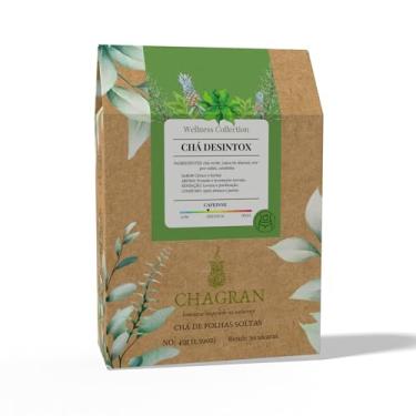 Imagem de Chá desintox 45g Chagran - detox - digestivo - diurético - chá verde - cavalinha - macela - abacaxi