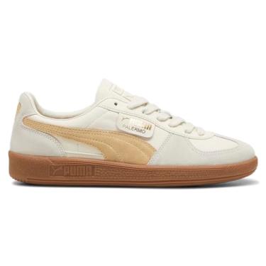 Imagem de PUMA Tênis masculino Palermo, Neve alpina/poeira do deserto/chiclete, 43