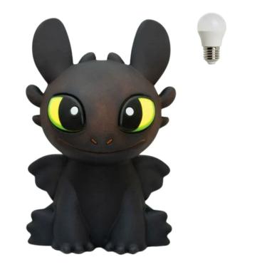 Imagem de Luminária Mesa c/ Lâmpada Banguela Como Treinar Seu Dragão - Usare