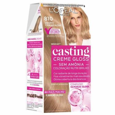 Imagem de Coloração Casting Creme Gloss L'Oréal Paris, 810 Louro Champagne