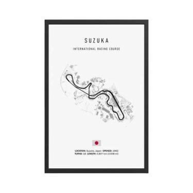 Imagem de Vintage Preto Branco Circuito De Fórmula 1 Imola Monaco Monza HD Óleo 