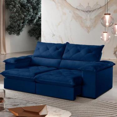 Imagem de Sofá Retrátil e Reclinável Caixa Zero 2,70m Pillow de 15cm Istambul - 