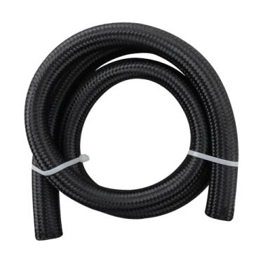 Imagem de YRMST Mangueira De Combustível 16 Pés E 5 Pés, Cpe, Nylon Trançado, Aço Inoxidável, Radiador Óleo Transmissão, Bomba Refrigerante, Gás, Vácuo Exaustão, Linha Hidráulica A Diesel (Não Para E85)