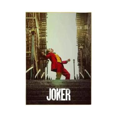 Imagem de Pôster Retrô Clássico De Filme Adesivo HD Impermeável J-Joker H-Harley