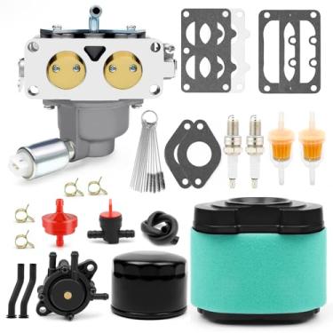 Imagem de Filtro de óleo da bomba de combustível do carburador para John Deere LA120 LA130 LA135 LA140 LA145 LA150 X140 Z425 L111 L118 L120 L2548 L2048 para Briggs Stratton 791230 7991230 7991230 9230 699709