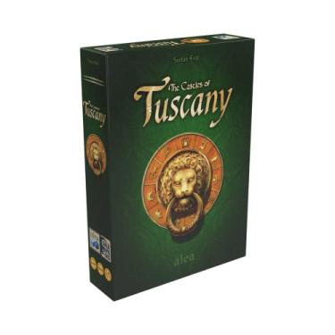 Imagem de Galápagos Jogos The Castles of Tuscany, Jogo de Tabuleiro para Amigos, 2 a 4 jogadores, 45-60 min, TCT001, Multicolor
