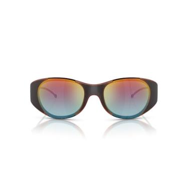 Imagem de Diesel Eyewear Óculos de sol oval DL3003, preto, 57 mm