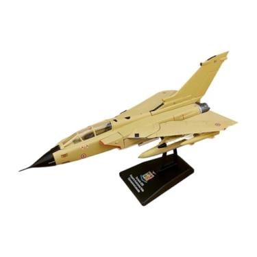 Imagem de MotiveTech 1:100 Modelo de Avião de Caça Modelo de Ensino Colecionável com Base de Exposição Avião de Brinquedo para Prateleira de Casa Quarto Armário de TV