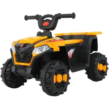 Imagem de Zippy Toys, Quadriciclo Infantil ATV Elétrico Laranja 6V