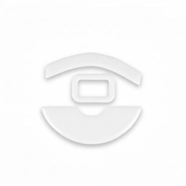 Imagem de Pacote com 2 patins de rato PTFE – Pés de mouse de substituição compatíveis com Razer Viper 8KHZ 100% PTFE puro