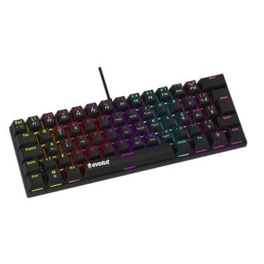 Imagem de Teclado Gamer Mecânico Cypher EG223, Switch Brown, ABNT2, RGB Rainbow, 17 Modos LED, USB 2.0, Preto