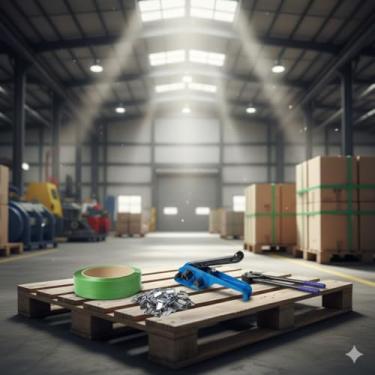 Imagem de Esticador + Selador + Selo 16 Mm + Fita De Arquear Pet 16mm