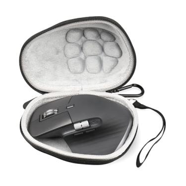 Imagem de Mckgute Estojo de transporte de viagem de substituição para Logitech MX Master 3S/ Master 3/Master 2S Advanced Mouse sem fio para computador - Versão atualizada sem agitação