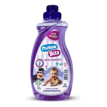 Imagem de Lava Roupas Infantil Mundo Bita 1l Vegano Colinho de Mãe Quimilab
