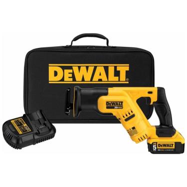 Imagem de Serra Sabre com Bateria 20V de por Hora, DEWALT DCS387P1, Amarelo