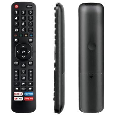 Imagem de Controle remoto universal para Hisense TV substituição universal para Hisense Google Smart TV controle remoto Hi Sense UHD 4K ULED TVs (EN2B27)