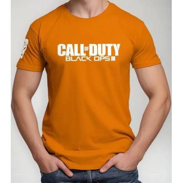 Imagem de Camiseta Camisa Adulto Feminina Masculina Algodão Gamer Jogo Call of D