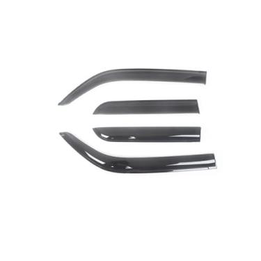 Imagem de GRJQRKHZ Defletor de janela lateral de carro para Hy&undai Sonata 2011-2016 Weathershied viseira de porta vento sol proteção chuva janela lateral defletores de vento