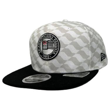 Imagem de Boné New Era 9Twenty Corinthians 2012 Masculino - Branco e Preto-Unissex