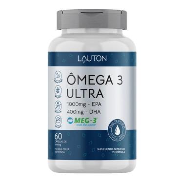 Imagem de Ômega 3 Ultra 1000mg EPA 400mg DHA 60 Caps - Lauton-Unissex